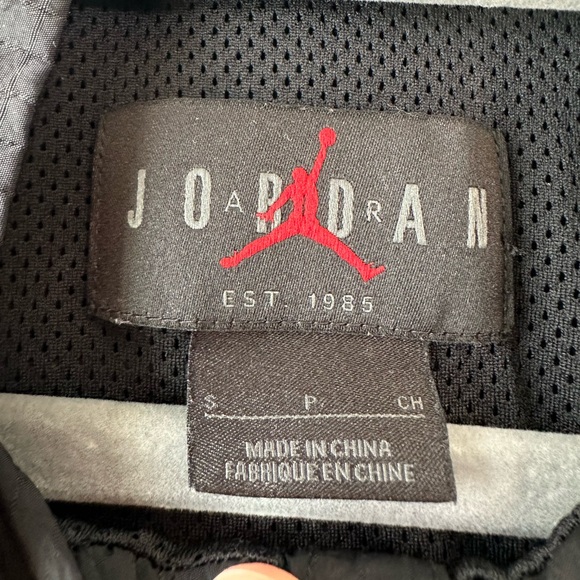 Nike Air Jordan Men’s 23E Jacket Zip Engineered Windbreaker Black (Size S) - Picture 6 of 11